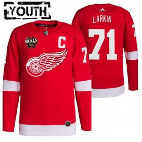 Camisola Detroit Red Wings Dylan Larkin 71 2022 NHL All-Star Skills Authentic - Criança